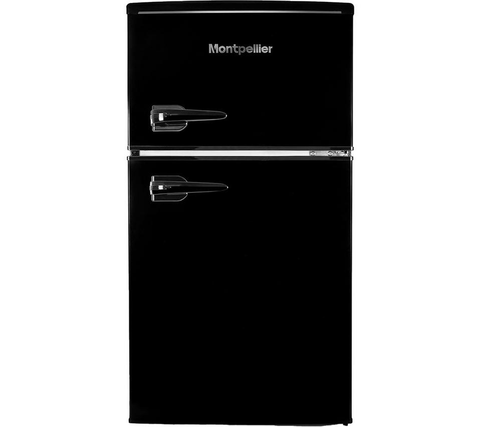 MONTPELLIER Retro MAB2035EK 80/20 Undercounter Fridge Freezer - Black
