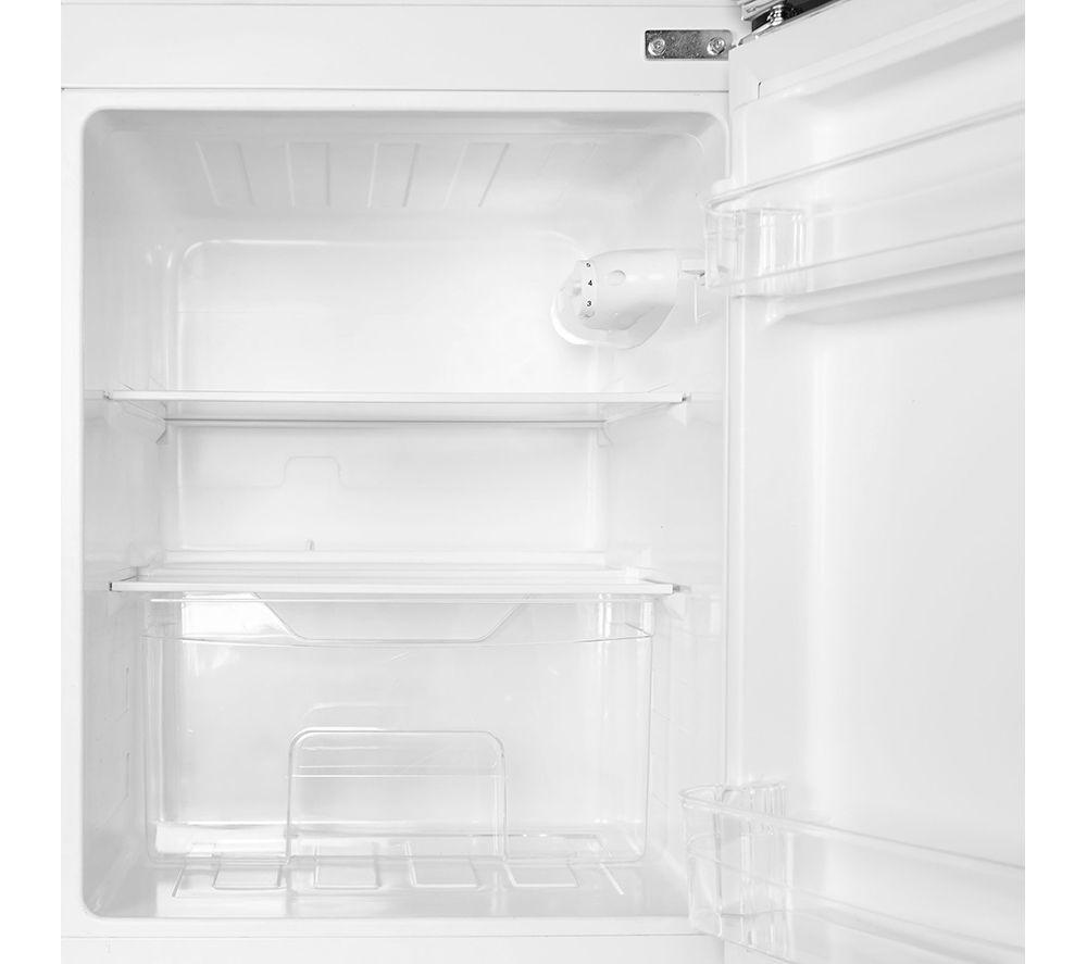 MONTPELLIER Retro MAB2035EC 80/20 Undercounter Fridge Freezer - Cream image number 3 of 4