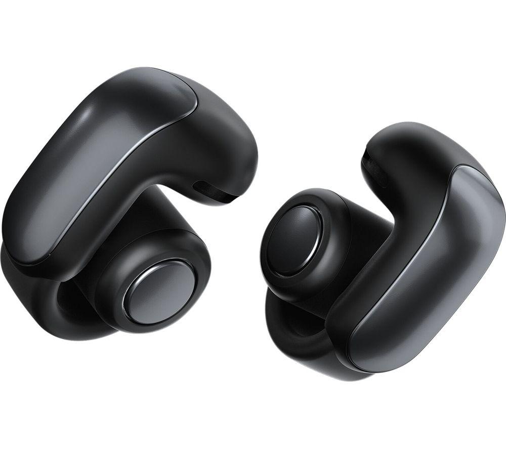 BOSE Ultra Open Wireless Bluetooth Noise-Cancelling Earbuds - Black, Black