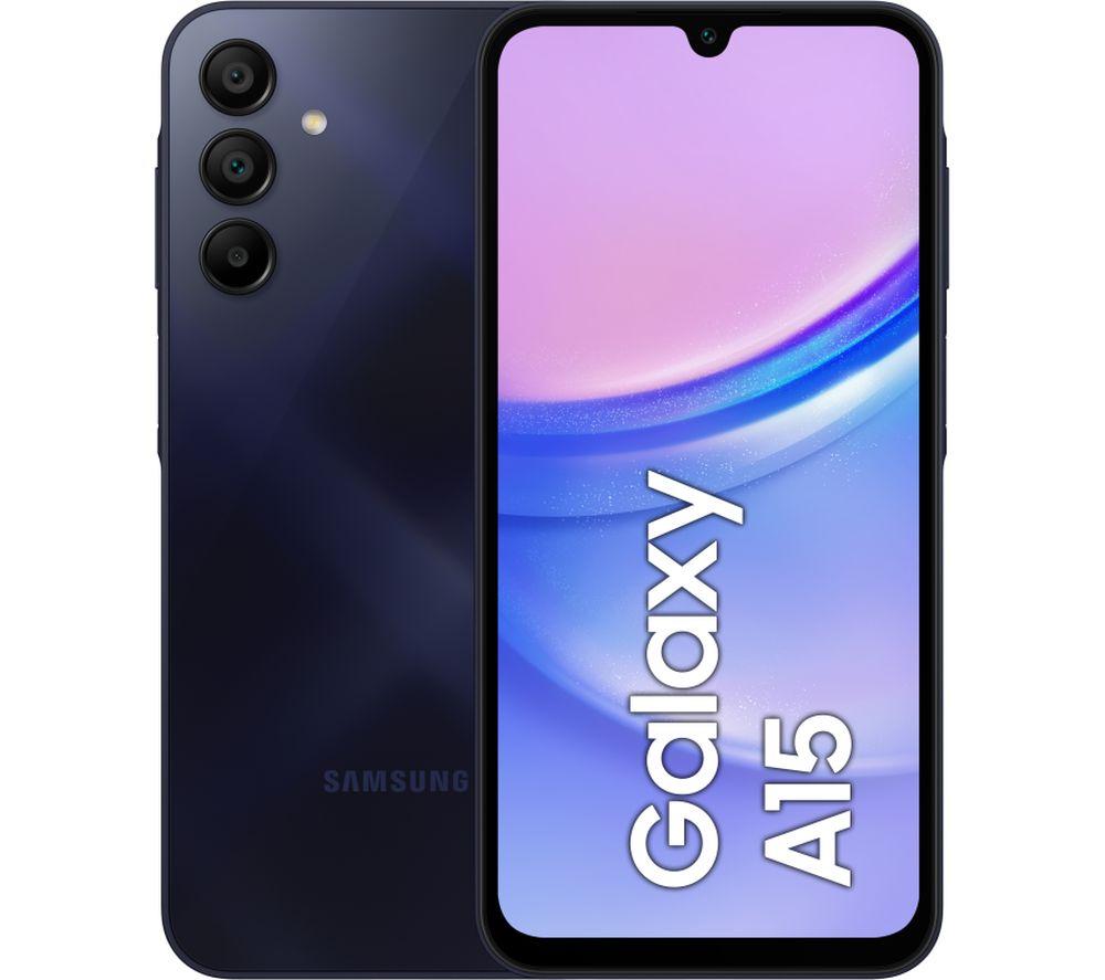SAMSUNG Galaxy A15 5G - 128 GB, Blue Black, Black
