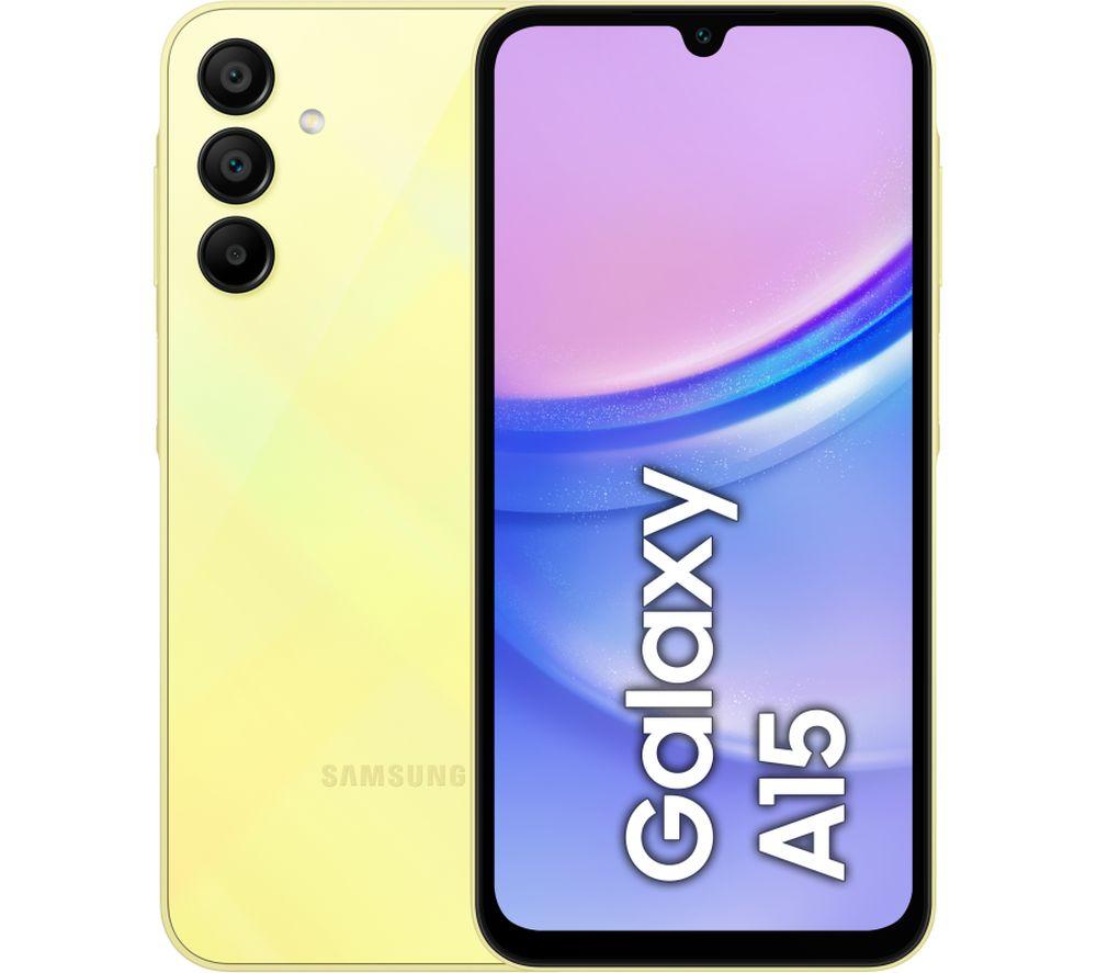 Buy SAMSUNG Galaxy A15 - 128 GB, Yellow | CurrysIE