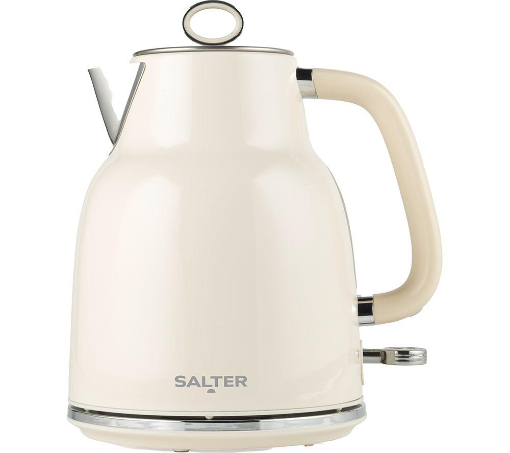 Salter Retro Ek5737crm Jug Kettle - Cream, Cream