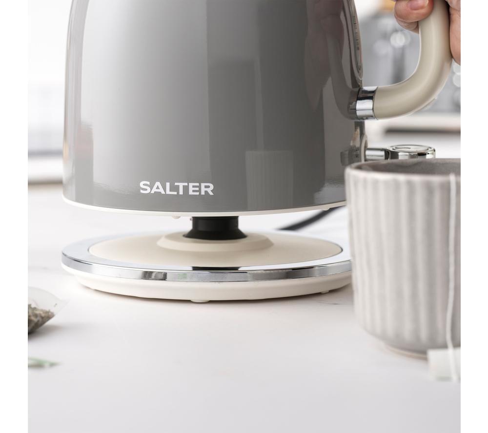 SALTER Retro EK5737 Jug Kettle - Grey image number 2 of 5