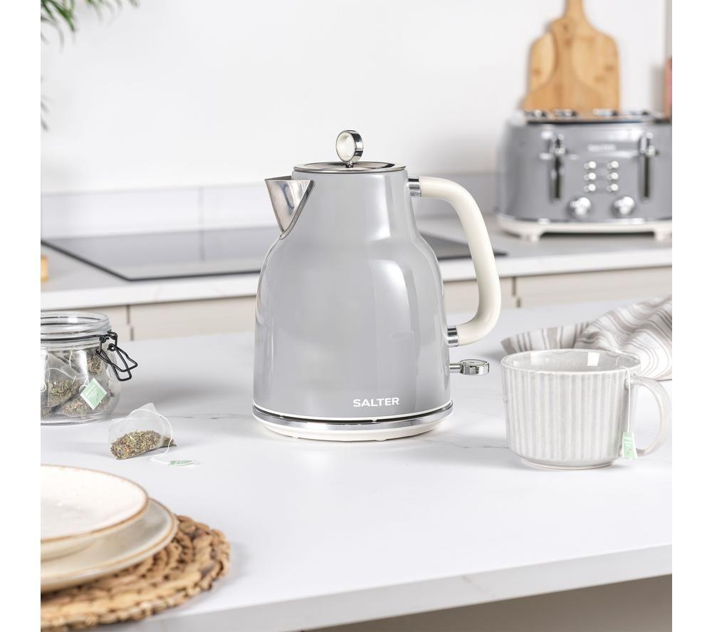 SALTER Retro EK5737 Jug Kettle - Grey image number 4 of 5