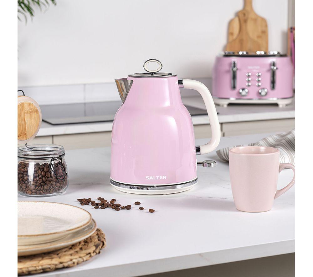 SALTER Retro EK5737PNK Jug Kettle - Pink image number 3 of 7