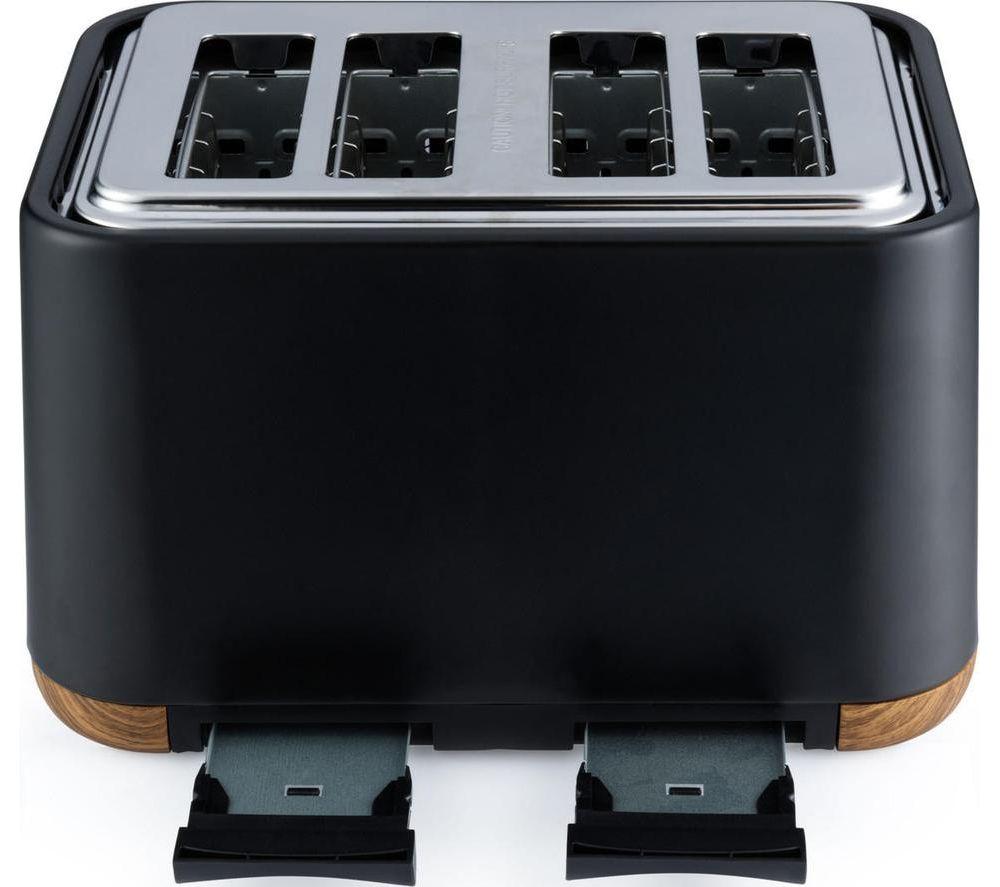Buy SALTER Toronto EK5823BLK 4-Slice Toaster Black Currys