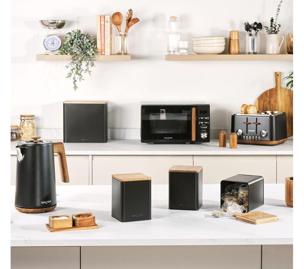 SALTER Toronto EK5823BLK 4-Slice Toaster - Black image number 6 of 7