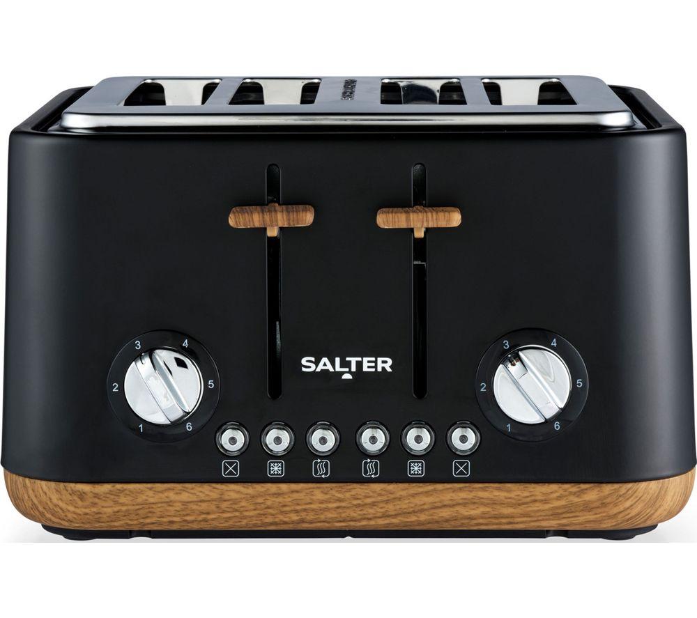 SALTER COMBO-9135 Toronto Jug Kettle & 4-Slice Toaster Bundle - Matt Black image number 5 of 7