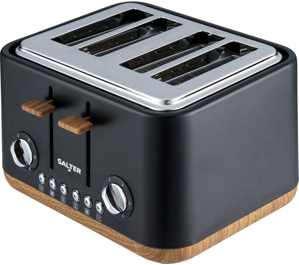 SALTER COMBO-9135 Toronto Jug Kettle & 4-Slice Toaster Bundle - Matt Black image number 7 of 7