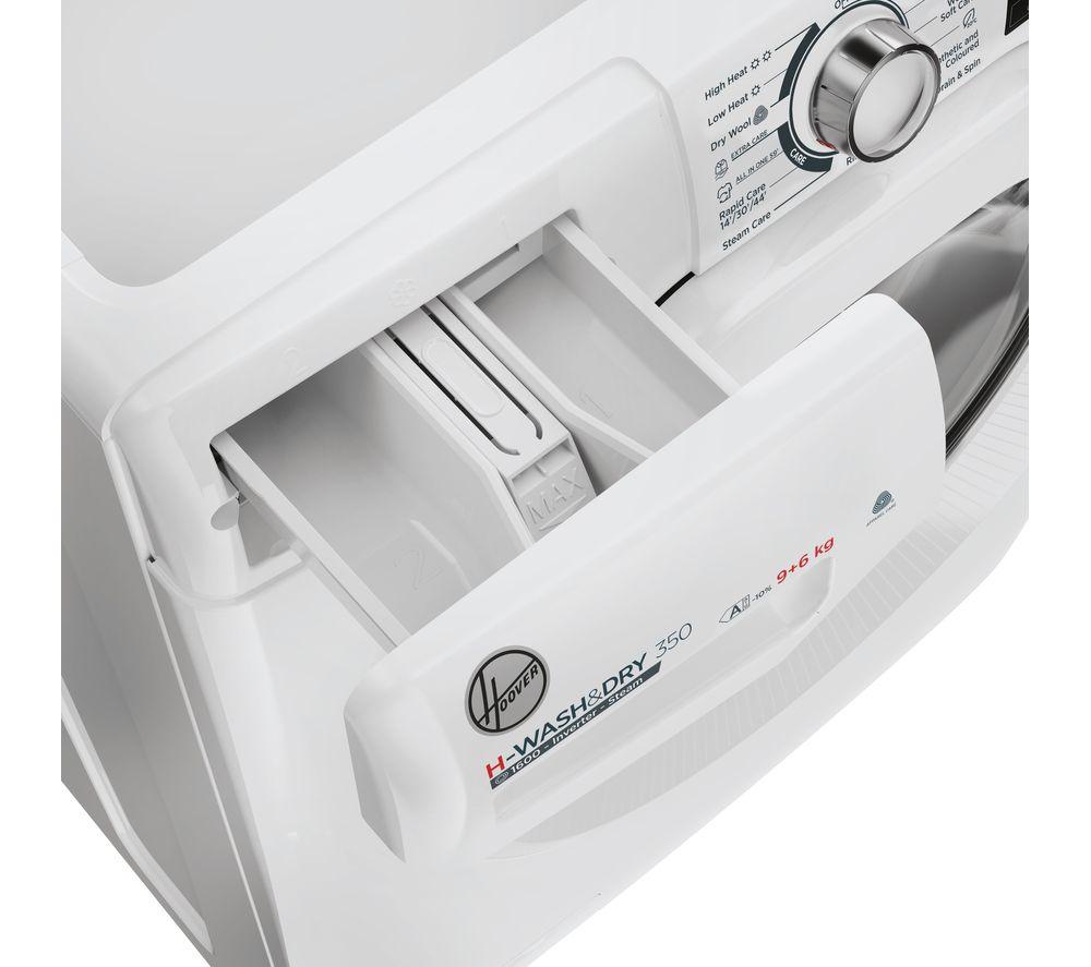 HOOVER H Wash 350 H3DPS6966TAM6-80 9 kg Washer Dryer - White image number 4 of 5