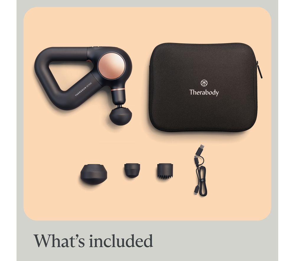 THERABODY Theragun Sense Handheld Smart Percussive Therapy Device - Black image number 8 of 8