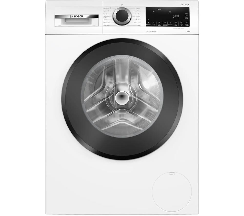 BOSCH Series 6 WGG24400GB 9 kg 1400 Spin Washing Machine - White, White