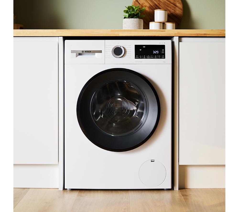 BOSCH Series 6 WGG24400GB AntiStain 9 kg 1400 Spin Washing Machine - White image number 11 of 16