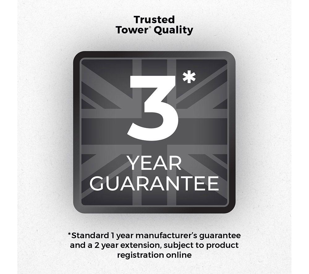 TOWER Sera T20086BLK 4-Slice Toaster - Black image number 17 of 19
