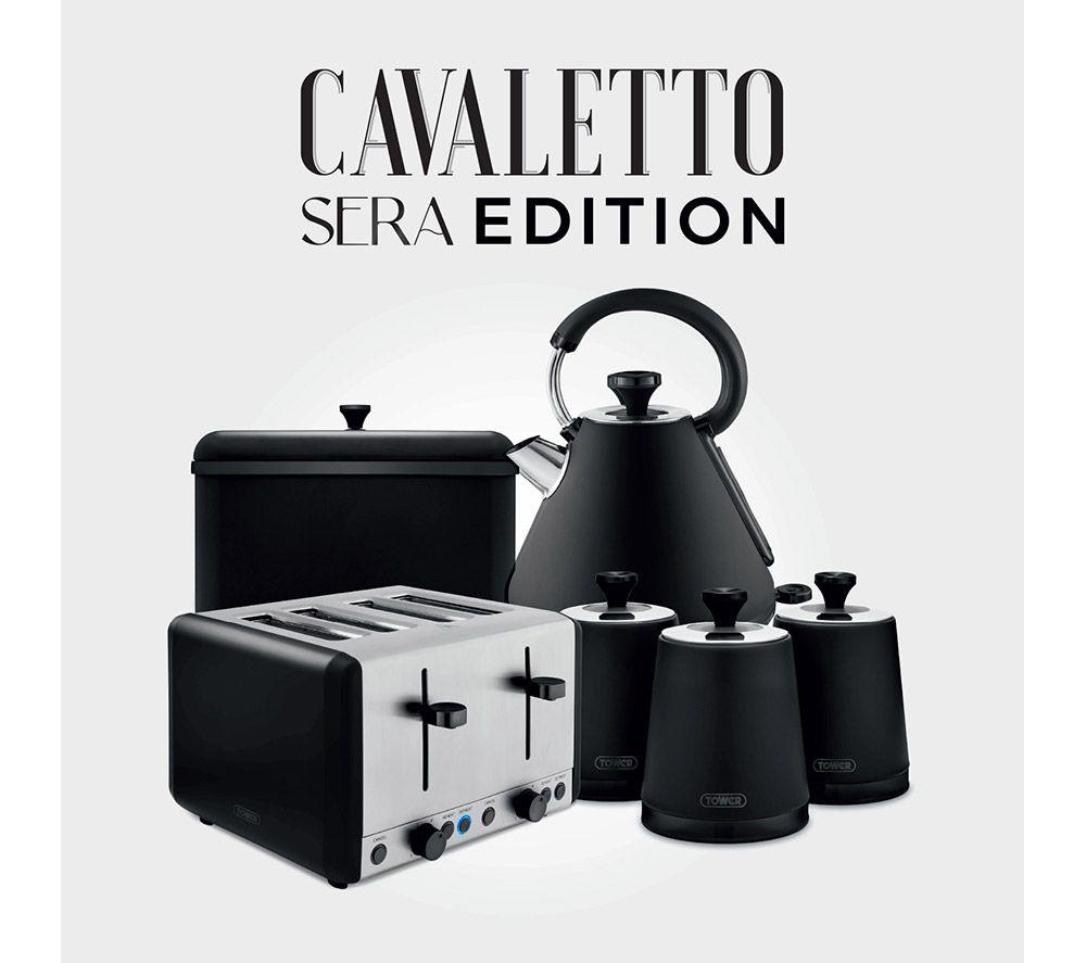 TOWER Sera T20086BLK 4-Slice Toaster - Black image number 18 of 19
