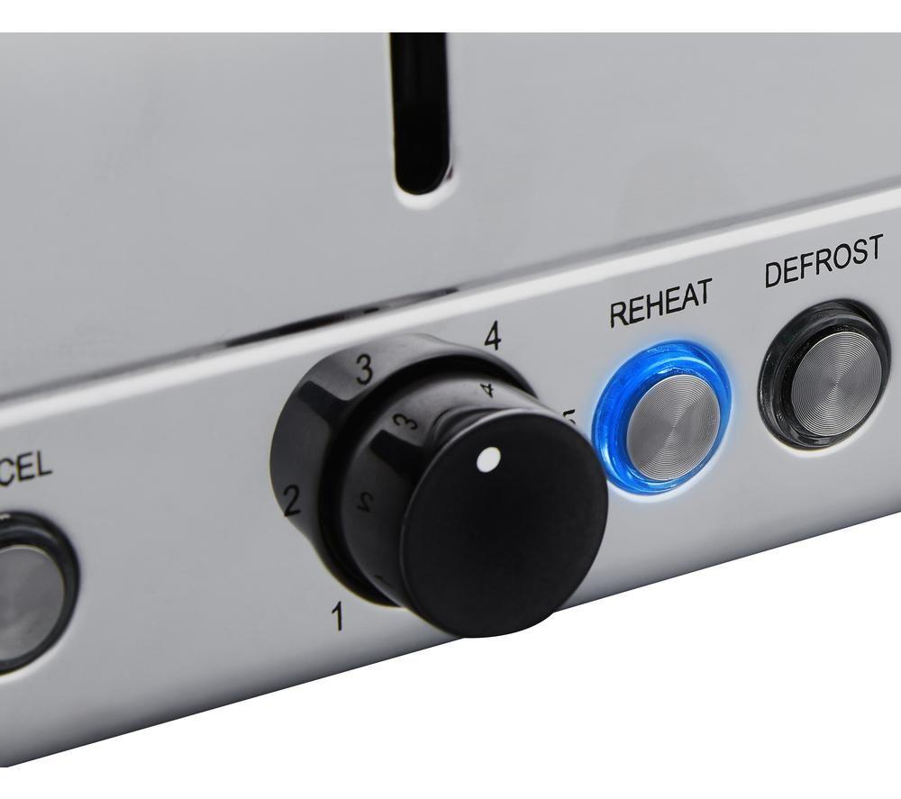 TOWER Sera T20086MNB 4-Slice Toaster - Blue image number 2 of 14