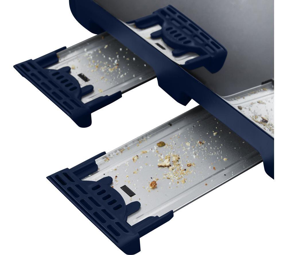 TOWER Sera T20086MNB 4-Slice Toaster - Blue image number 3 of 14