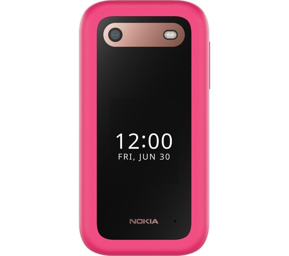 NOKIA 2660 Flip - 128 MB, Pop Pink