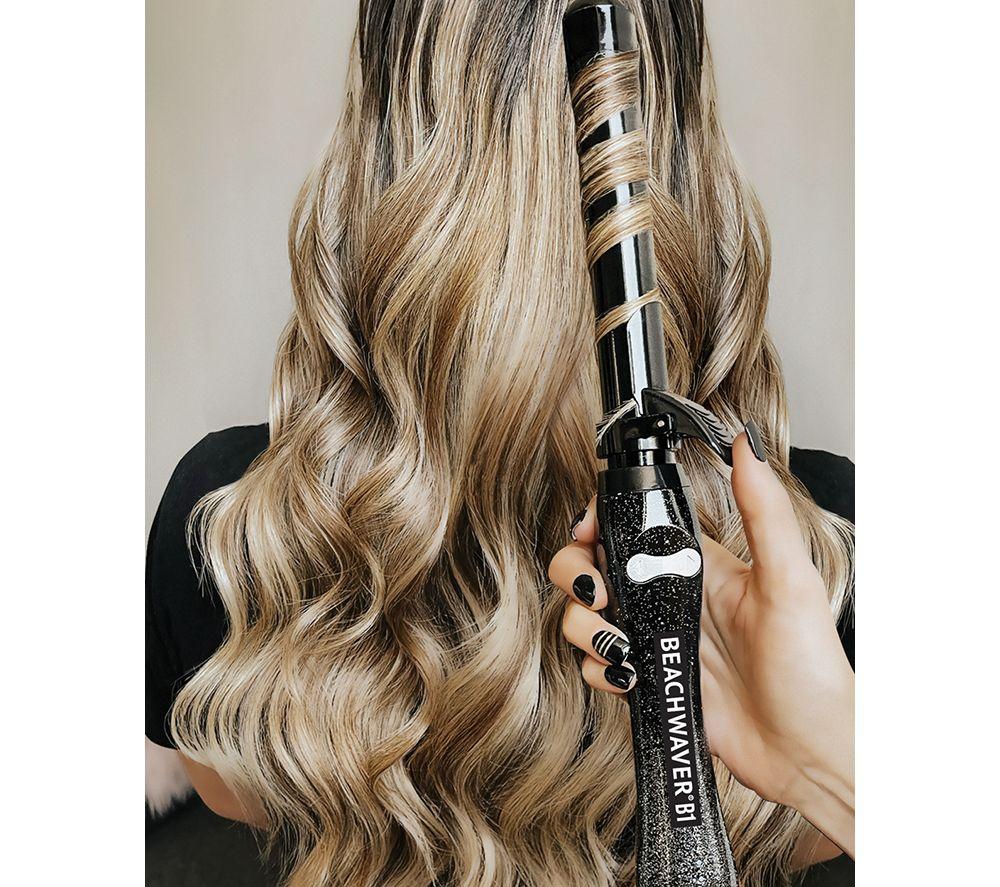 BEACHWAVER B1 Glitter BWUK16H2 Hair Curler - Black image number 3 of 3