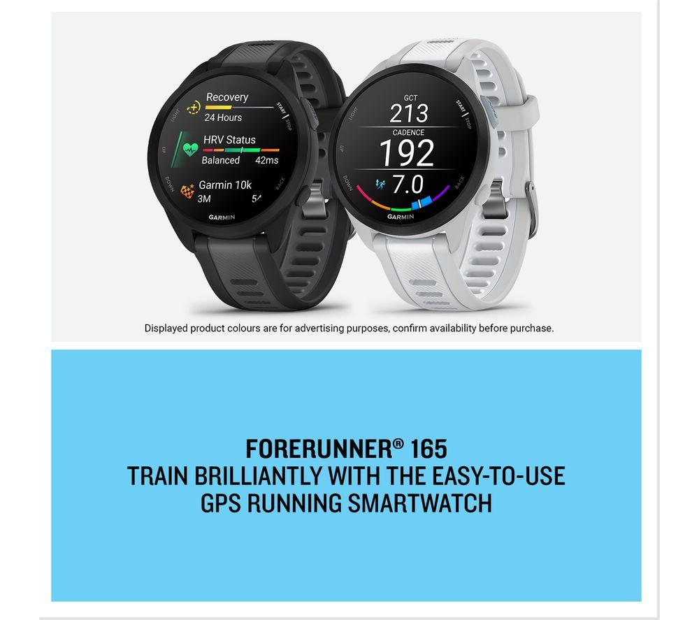 GARMIN Forerunner 165 Sports Watch Mist Grey 43 mm