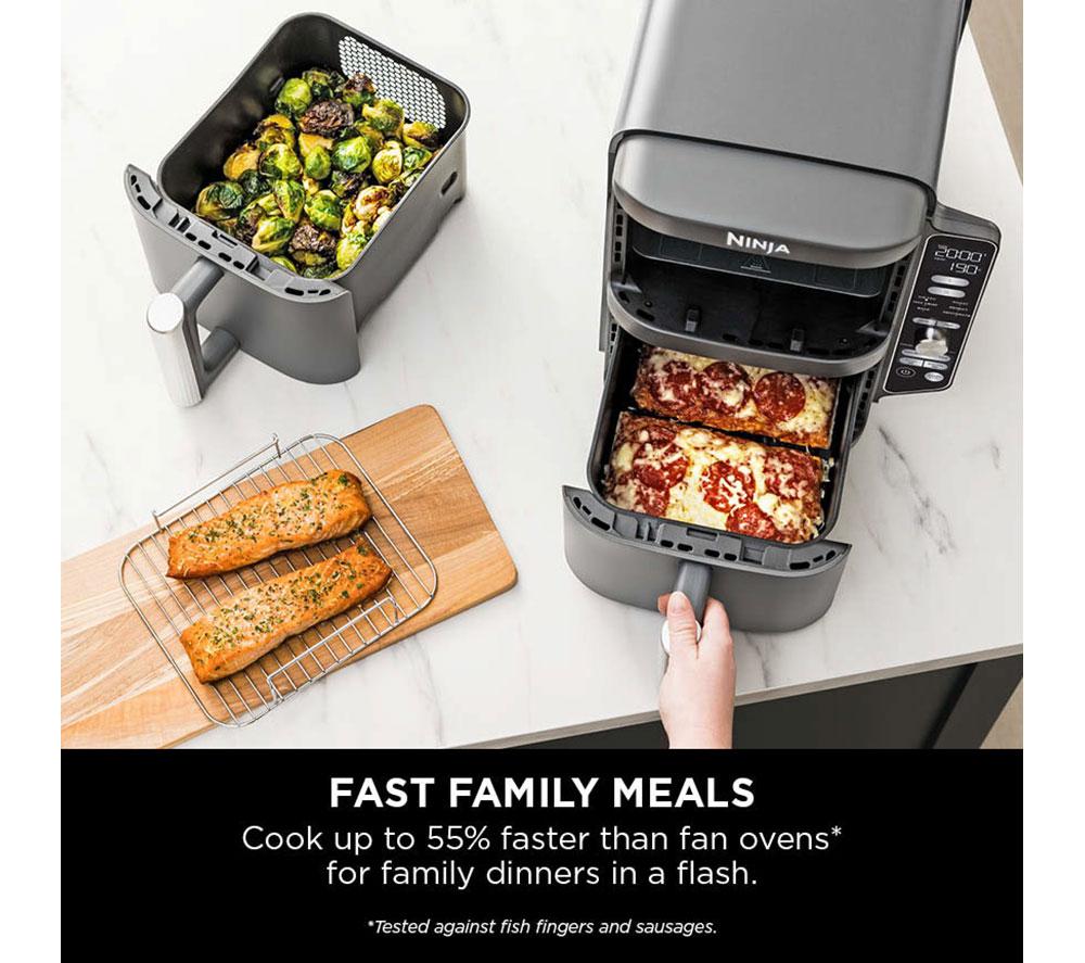 NINJA Double Stack XL SL400UK Air Fryer - Grey image number 4 of 15