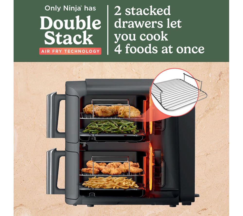 NINJA Double Stack XL SL400UK Air Fryer - Grey image number 5 of 15