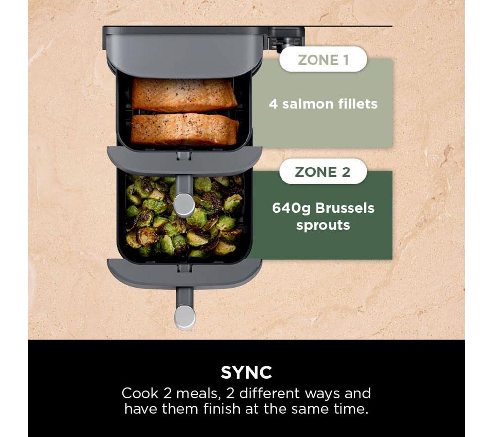 NINJA Double Stack XL SL400UK Air Fryer - Grey image number 7 of 15