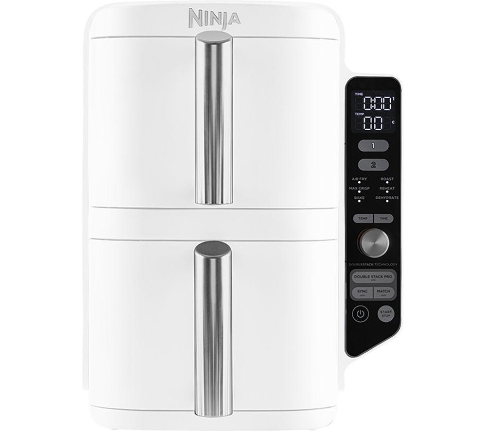 NINJA Double Stack XL SL400UKWH Air Fryer - White, White