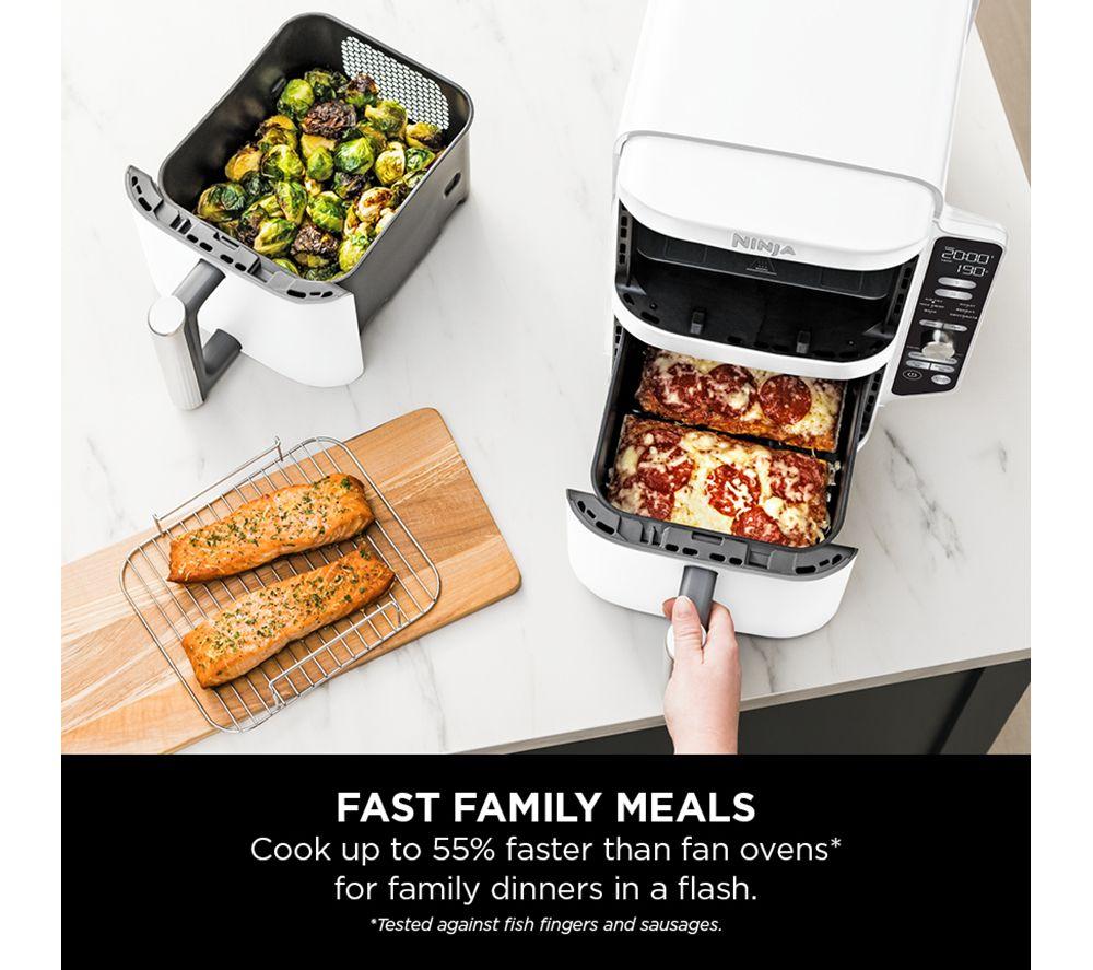 NINJA Double Stack XL SL400UKWH Air Fryer - White image number 10 of 15
