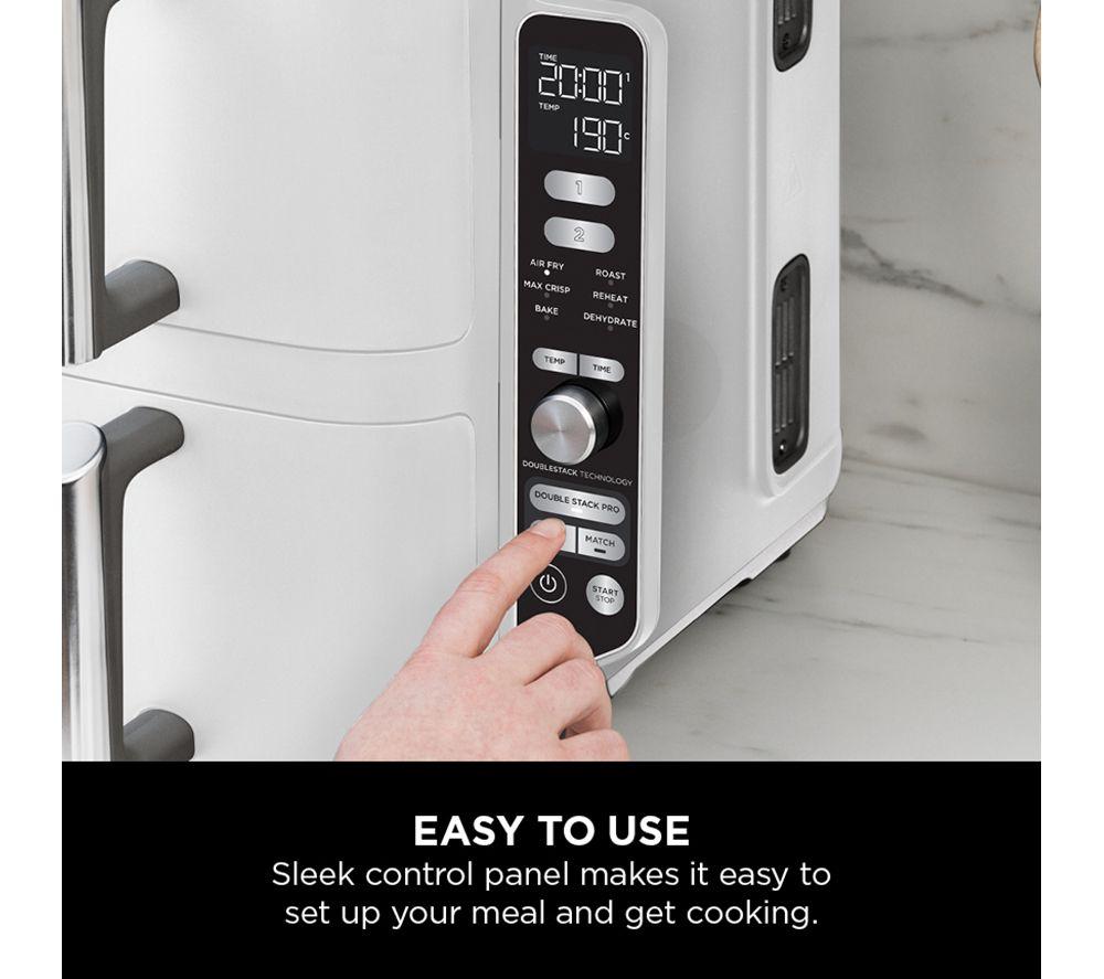 NINJA Double Stack XL SL400UKWH Air Fryer - White image number 11 of 15