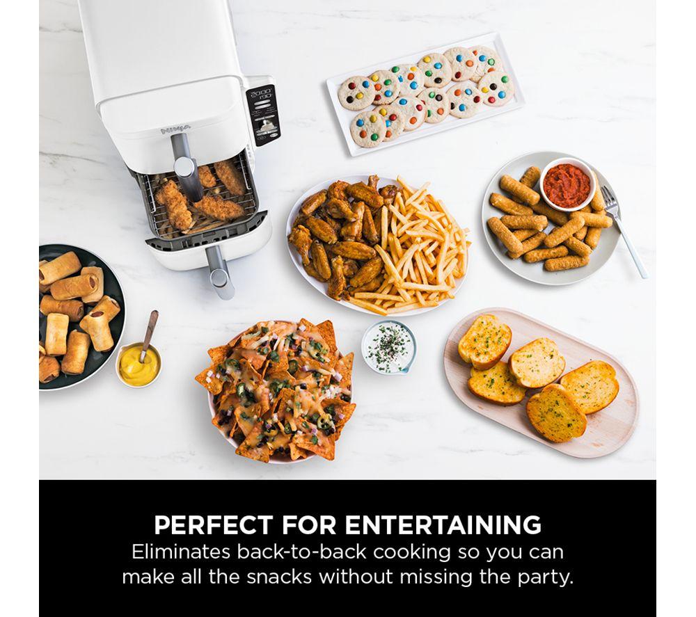 NINJA Double Stack XL SL400UKWH Air Fryer - White image number 12 of 15