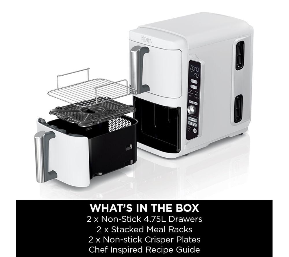 NINJA Double Stack XL SL400UKWH Air Fryer - White image number 14 of 15