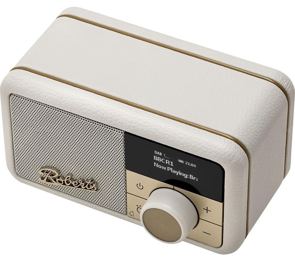 ROBERTS Revival Petite 2 DAB+/FM Retro Bluetooth Radio - Pastel Cream image number 4 of 5