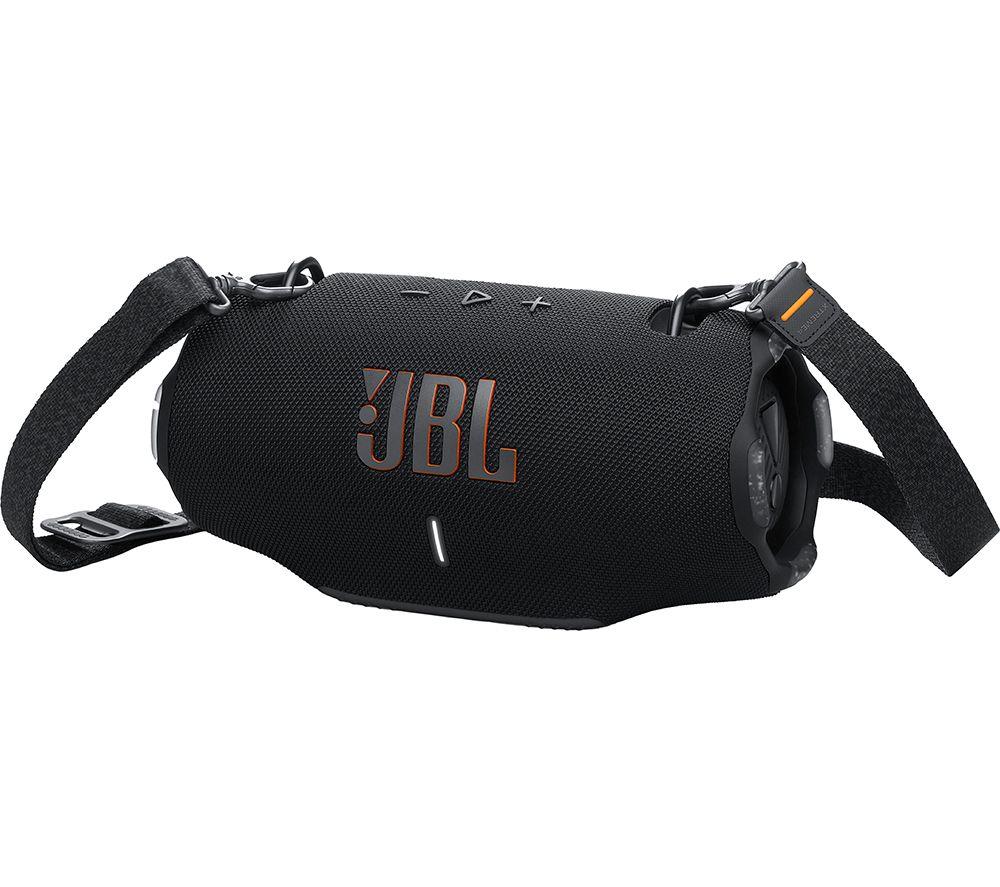 JBL Xtreme 4, Portable Bluetooth Speaker Pro Sound and Convenient Shoulder Strap, IP67 Waterproof, Built-In Power Bank, in Black