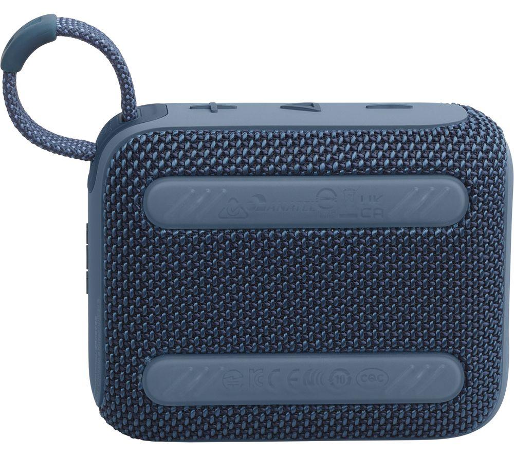 JBL Go 4 Portable Bluetooth Speaker - Blue image number 2 of 12