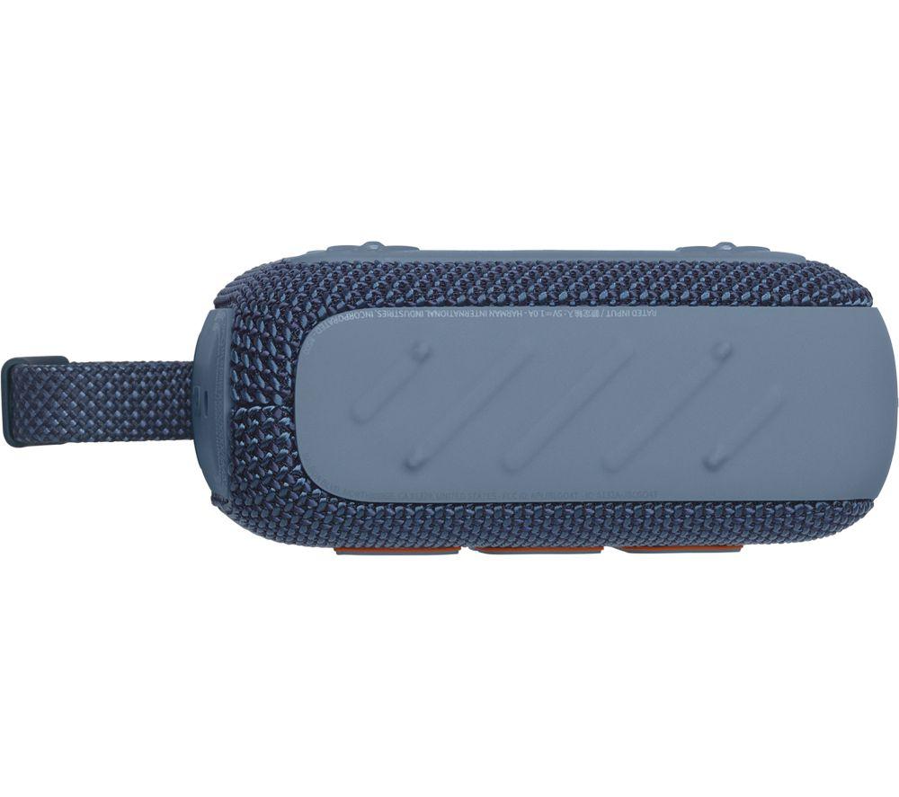 JBL Go 4 Portable Bluetooth Speaker - Blue image number 3 of 12