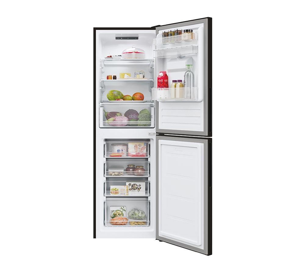 HOOVER HOCT3L517EWBK-1 50/50 Fridge Freezer - Black image number 3 of 12