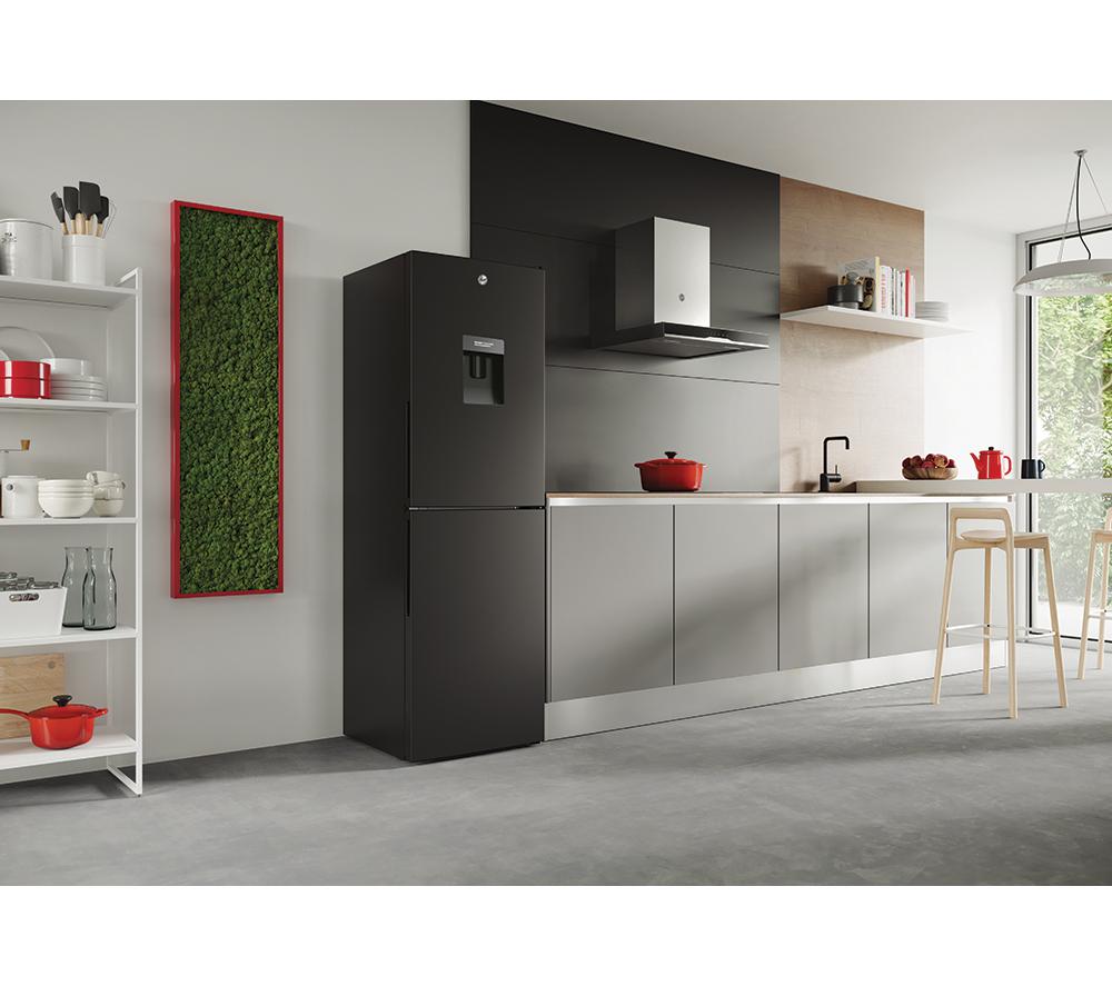 HOOVER HOCT3L517EWBK-1 50/50 Fridge Freezer - Black image number 12 of 12