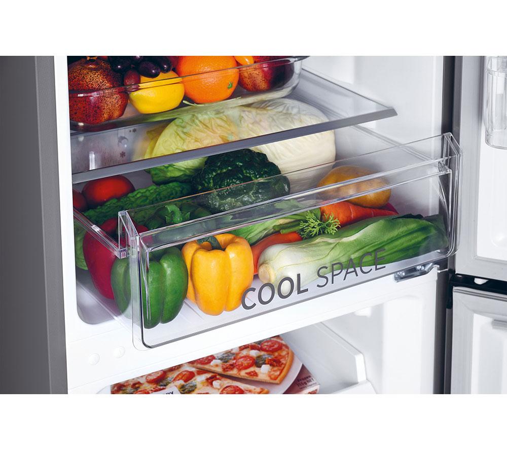HOOVER HOCH1T518EXK 50/50 Fridge Freezer - Silver image number 6 of 10