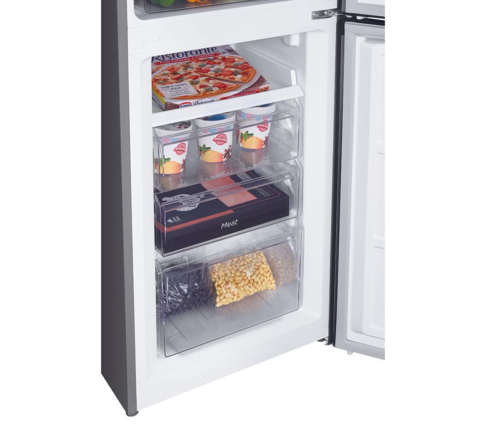 HOOVER HOCH1T518EXK 50/50 Fridge Freezer - Silver image number 7 of 10