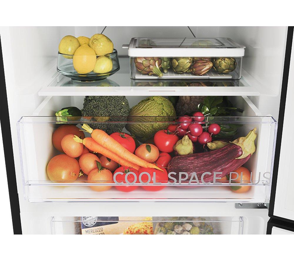 HOOVER HOCE4T618EWBK Smart 60/40 Fridge Freezer - Black image number 6 of 12
