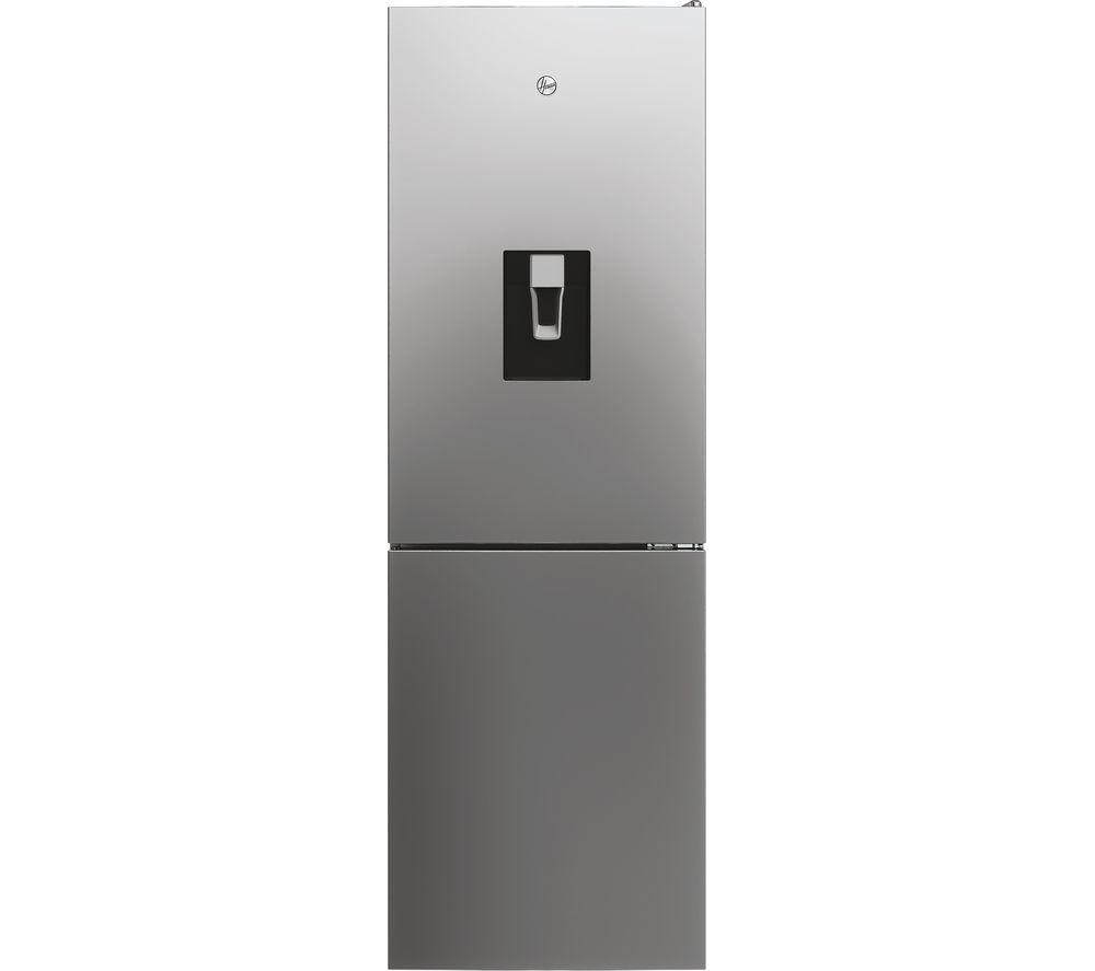 HOOVER HOCE4T618EWSK Smart 60/40 Fridge Freezer - Silver, Silver/Grey