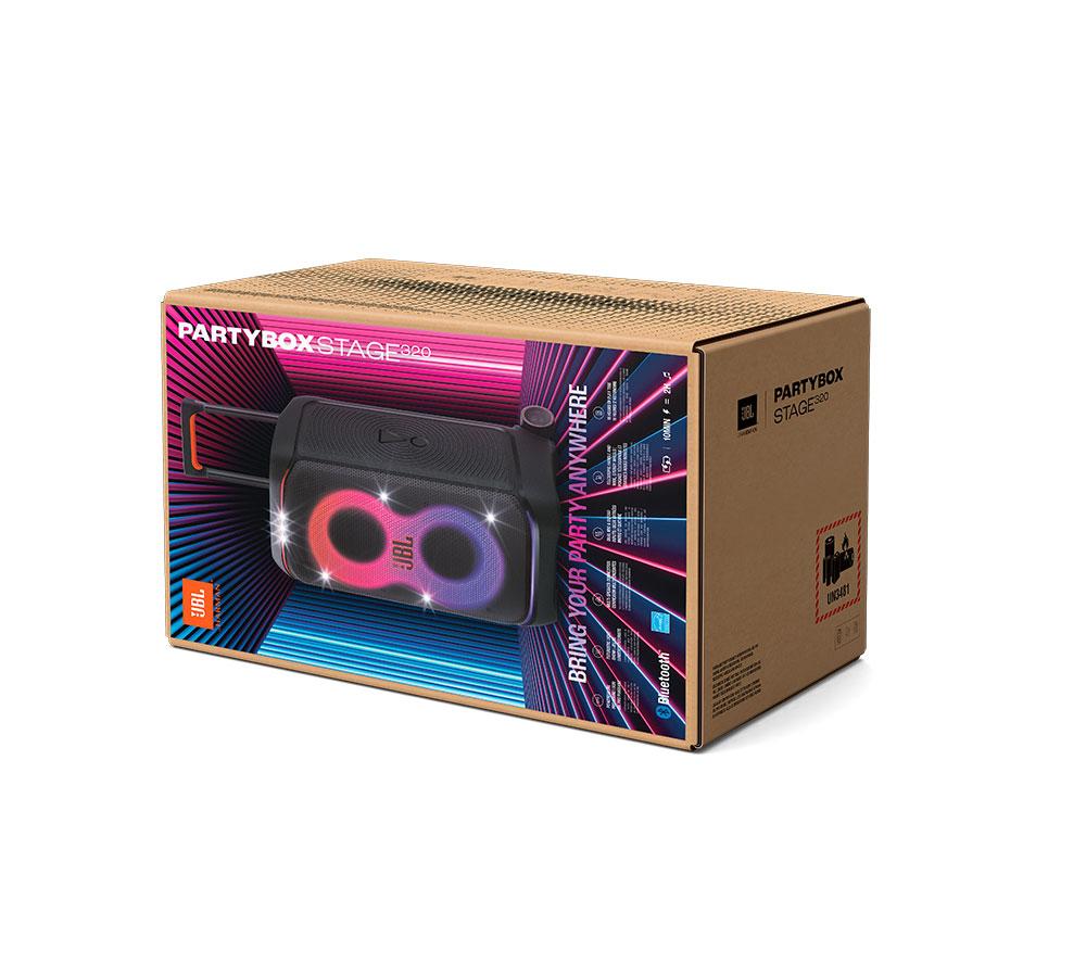 JBL Partybox 320 Bluetooth Megasound Party Speaker - Black image number 7 of 7