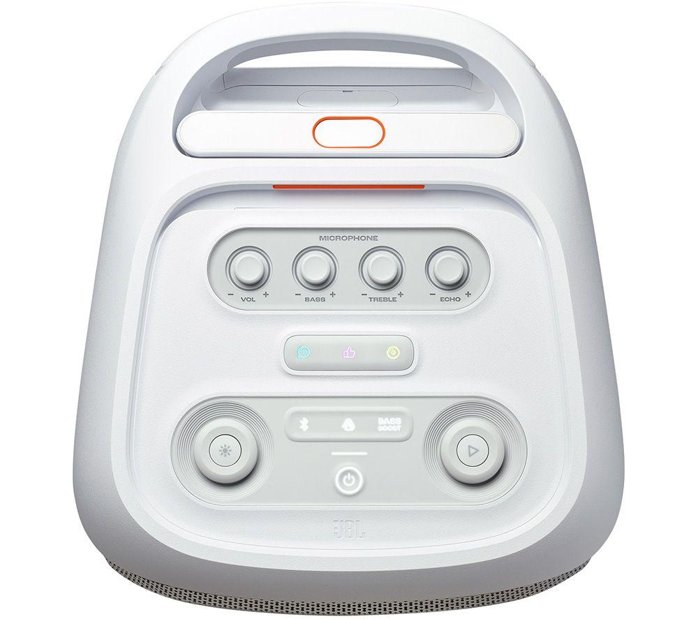 JBL Partybox 320 Bluetooth Megasound Party Speaker - White image number 8 of 13