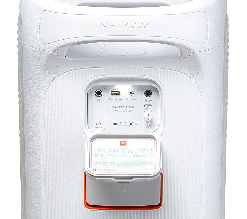 Buy JBL Partybox 320 Bluetooth Megasound Party Speaker - White
