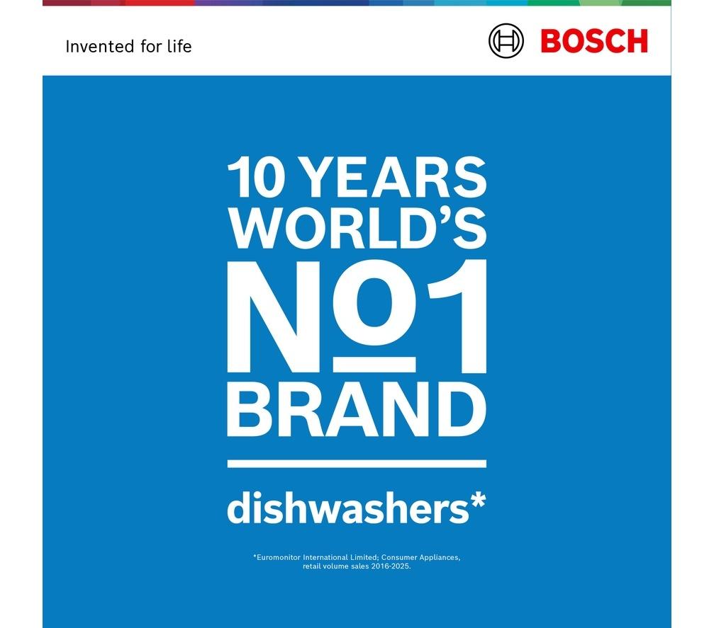 BOSCH Series 2 SMS2HVW06G Full-size WiFi-enabled Dishwasher - White image number 4 of 17