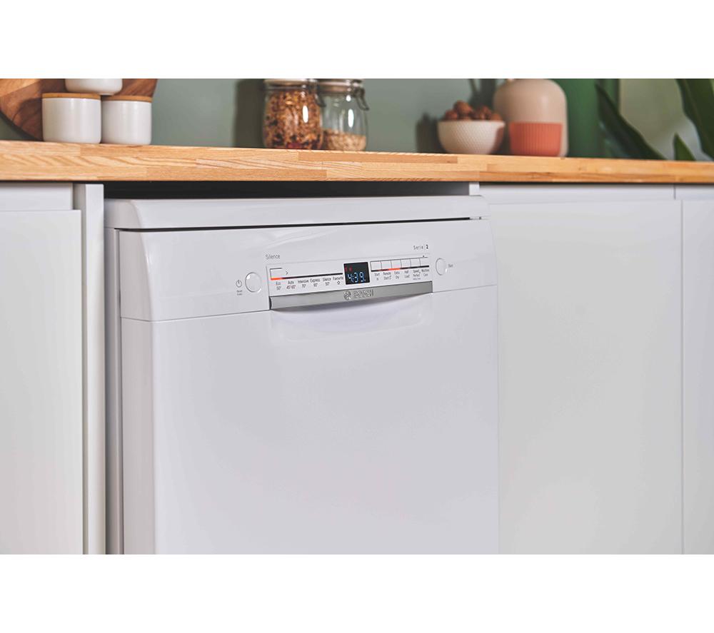 BOSCH Series 2 SMS2HVW67G Full-size WiFi-enabled Dishwasher - White image number 11 of 19