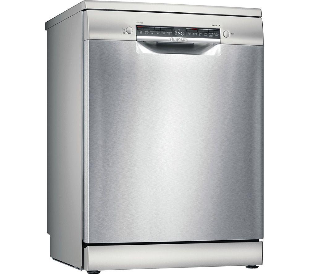 BOSCH Series 4 SMS4EKI06G Full-size Dishwasher - Silver, Silver/Grey