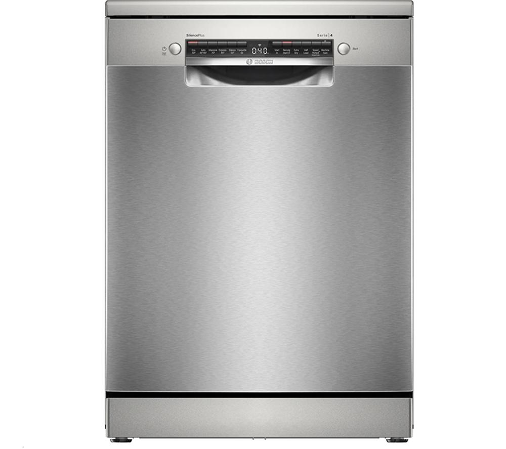 BOSCH Series 4 SMS4EKI06G Full-size Dishwasher - Silver, Silver/Grey