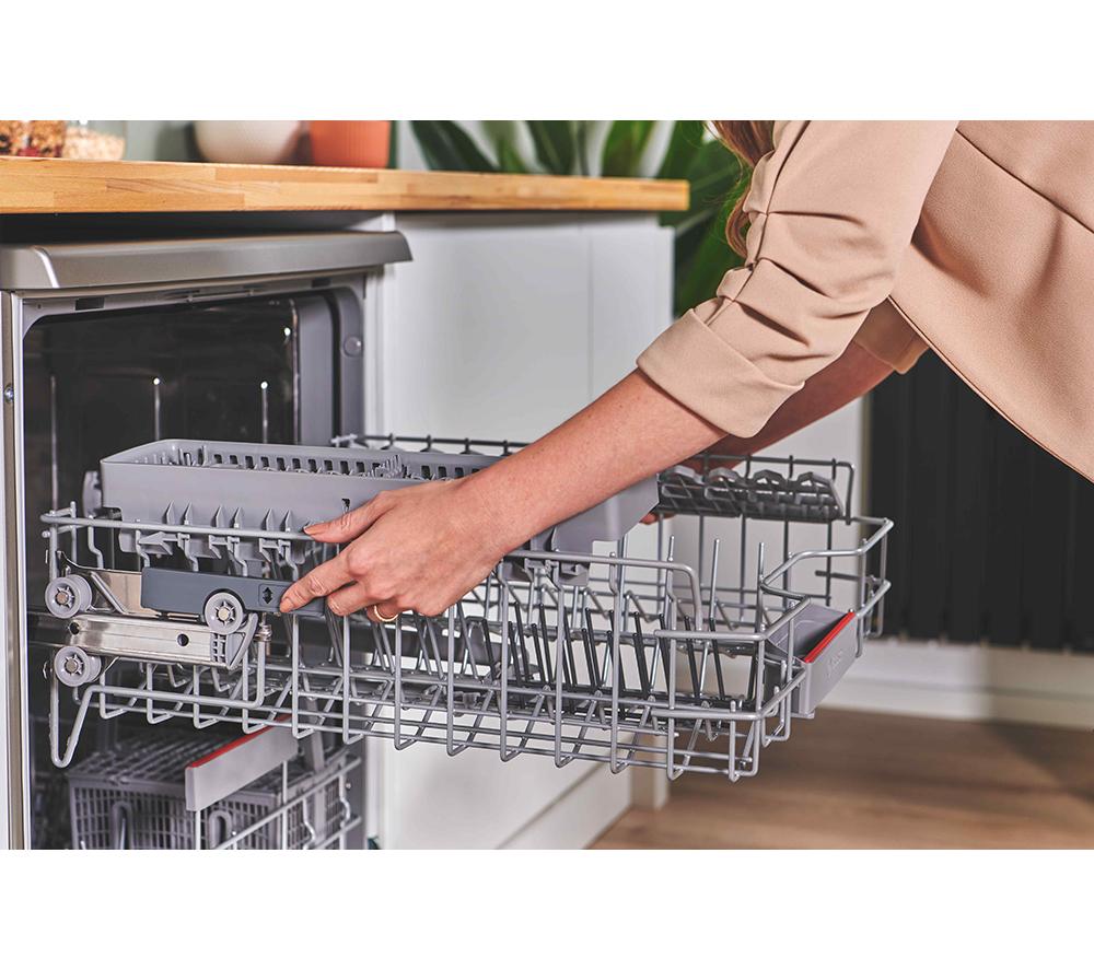 BOSCH Series 4 SMS4EKI06G Full-size Dishwasher - Silver image number 15 of 17